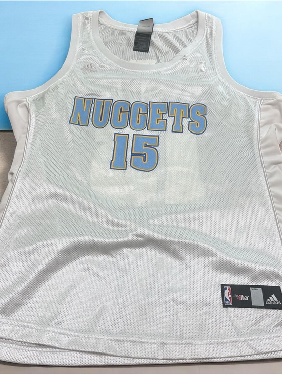 adidas Other - adidas White NBA Tagged Basketball Jersey